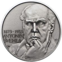 Antonín Švehla - 140. výročí narození Ag patina