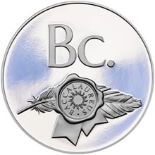 Bc. - Titulární medaile stříbrná
