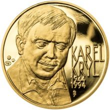 Karel Kryl - 70 - 1 Oz zlato Proof