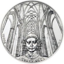 Stříbrná investiční medaile  Katedrála sv. Víta, Václava a Vojtěcha - 1 Kg