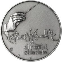 Rafael Kubelík - 100. výročí narození stříbro patina