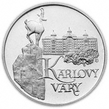Náhled Averzní strany - 1991 - B.K. - 50 Kčs - Karlovy Vary