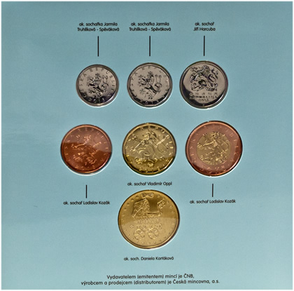 Náhled Reverzní strany - Sada oběžných mincí 2013 Narození dítěte