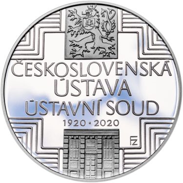 Náhled Averzní strany - 2020 Proof - 500 Kč Schválení československé ústavy