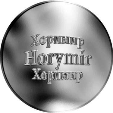 Náhled Averzní strany - Česká jména - Horymír - stříbrná medaile