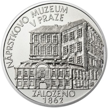 Náhled Averzní strany - Náprstkovo muzeum v Praze - 150. výročí založení Ag b.k.