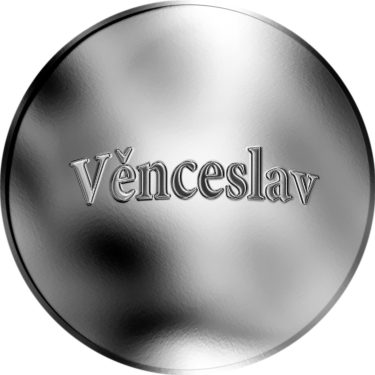 Náhled Averzní strany - Česká jména - Věnceslav - stříbrná medaile