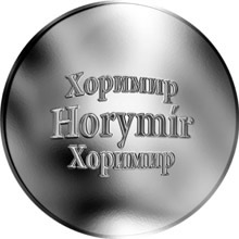 Náhled Reverzní strany - Česká jména - Horymír - stříbrná medaile